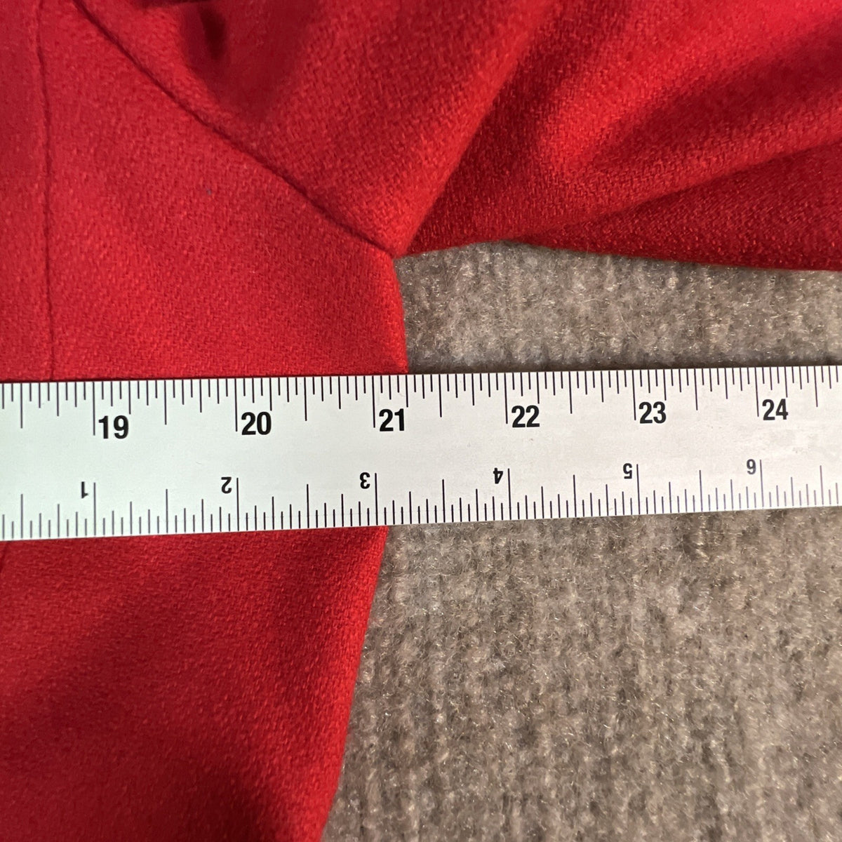 Vintage Pendleton Wool Blazer Red Gold Buttons Size 10 Preppy Heritage Academia