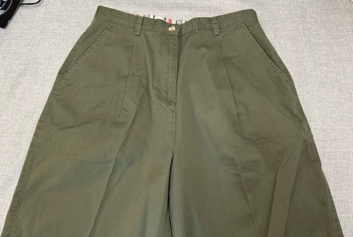 Casual Walking Shorts Wmn Sz 12 NWT Olive Mountain Lake Hiking Outdooors