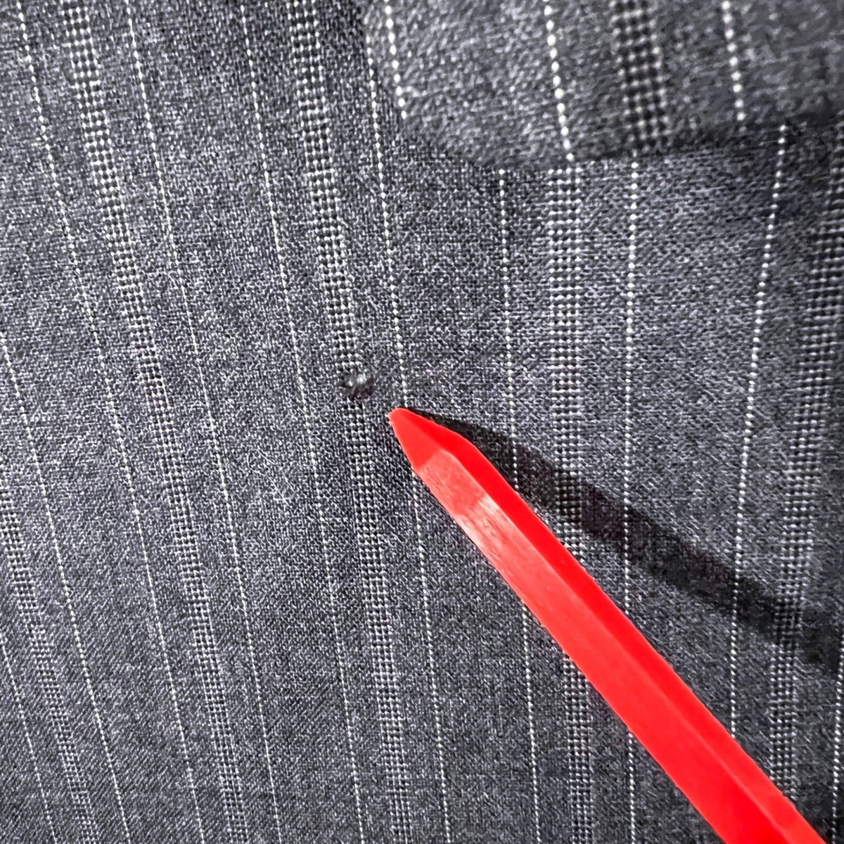 Vintage Burberrys Blazer Mens 42 Pinstripe Wool Structured Academia FLAW