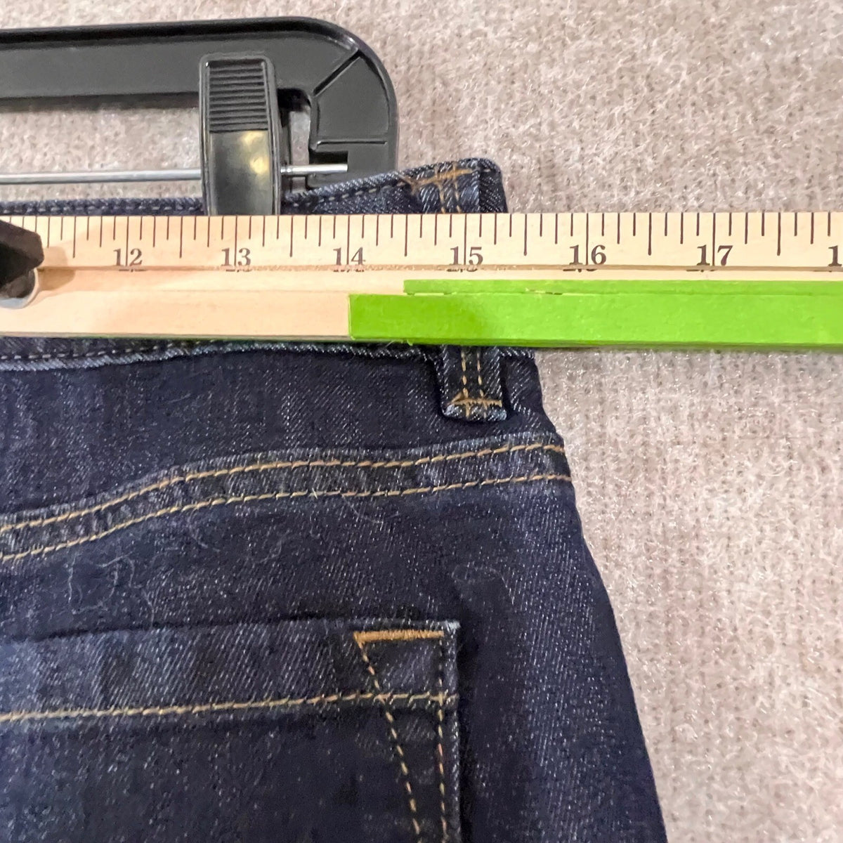 Ann Taylor Loft Curvy Flare Jeans Women Size 6 28 Dark Wash Denim NWT
