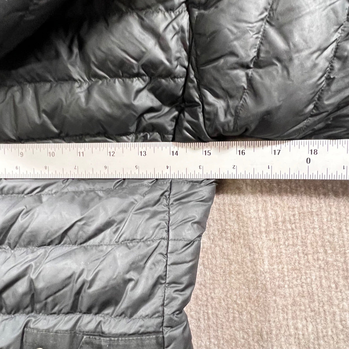 Fjallraven Pertex Microlight Down Puffer Coat Black Hooded Long Womens XXS