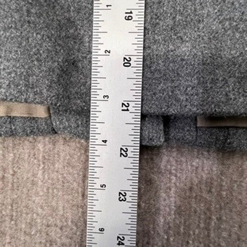 Vintage Peabody House Wool Blend Gray Blazer Jacket Womens Size 13/14