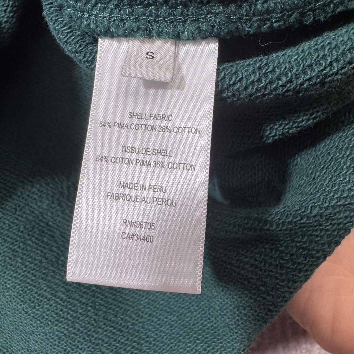 Rebecca Taylor Puff Ruched Long Sleeve Sweatshirt Pima Size S Knit Top