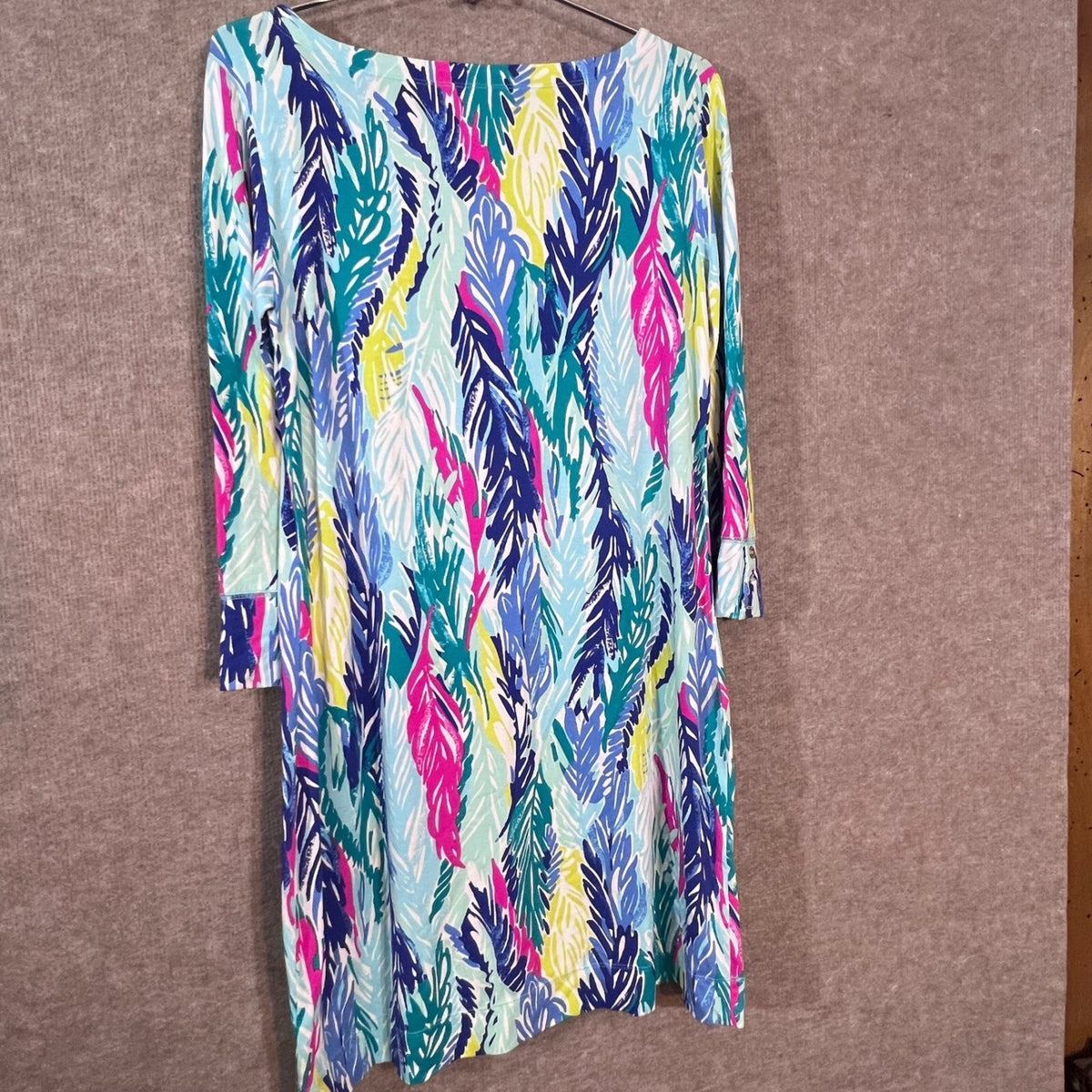 Lilly Pulitzer Tunic Dress Women Medium Light as a Feather Sophie Preppy Coastal