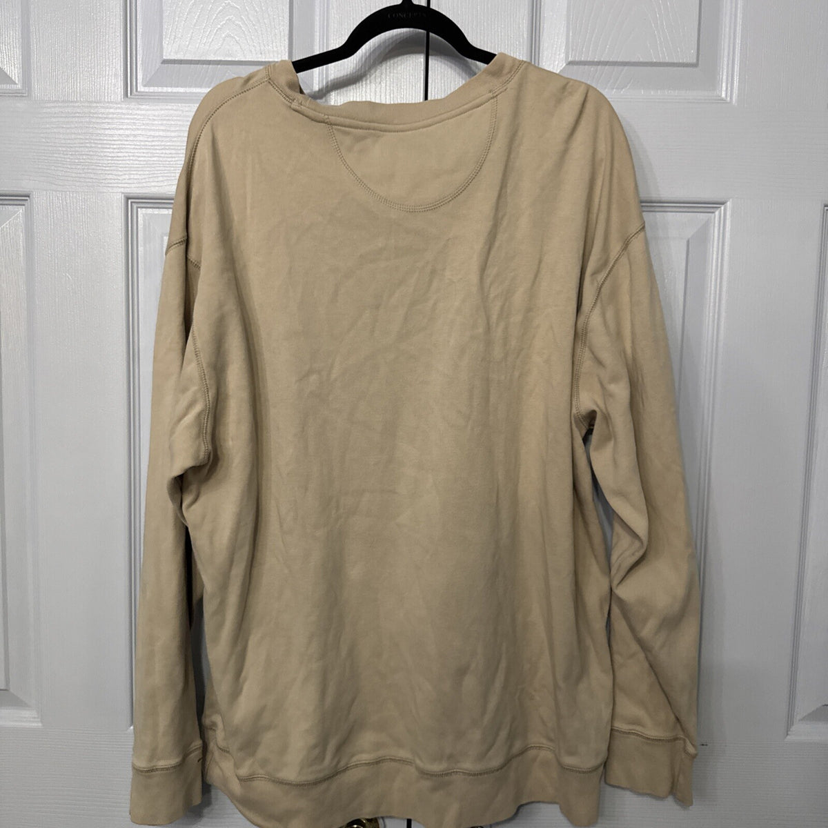 Greg Norman Sweatshirt Men XL Tan Normcore Preppy Gorpcore