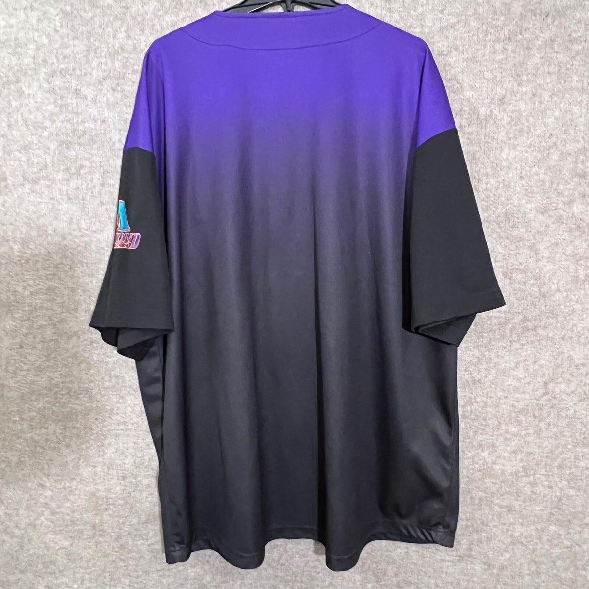 Vintage Y2K Arizona Diamondbacks Jersey Men 2XL Oversized Purple Era Puma