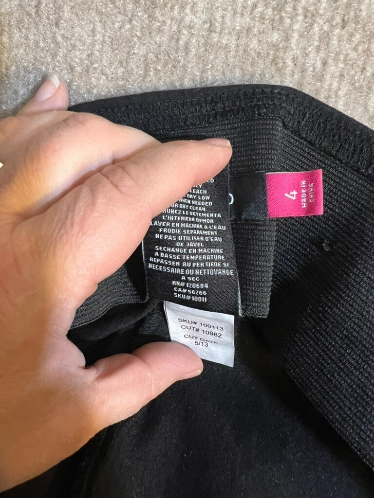 Torrid 4R Black Dress Pants Career Capsule Wardrobe Essential Basic Sleek Curvy