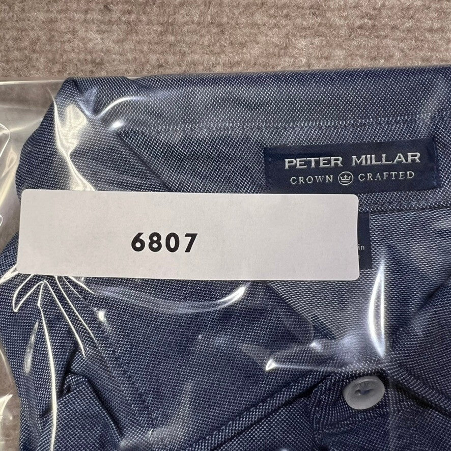 Peter Millar Crown Crafted Club Car Golf Polo Shirt - Men's Large