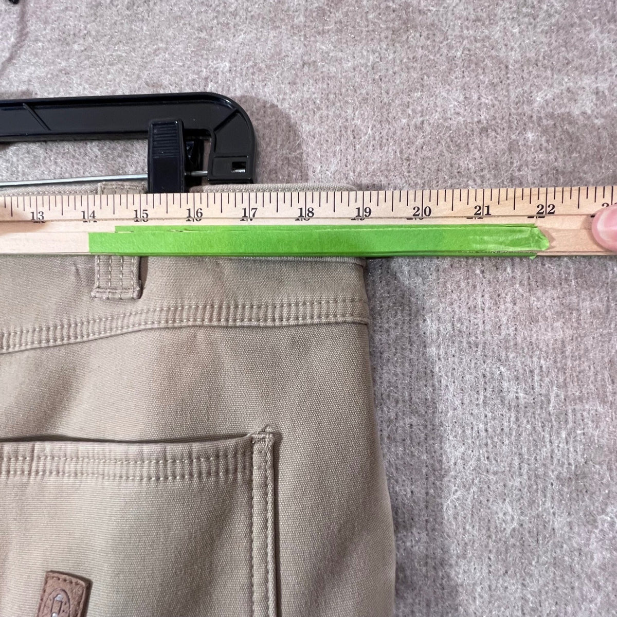 Coleman Fleece Lined Canvas Utility Pants Mens 36x30 Tan Workwear Gorpcore