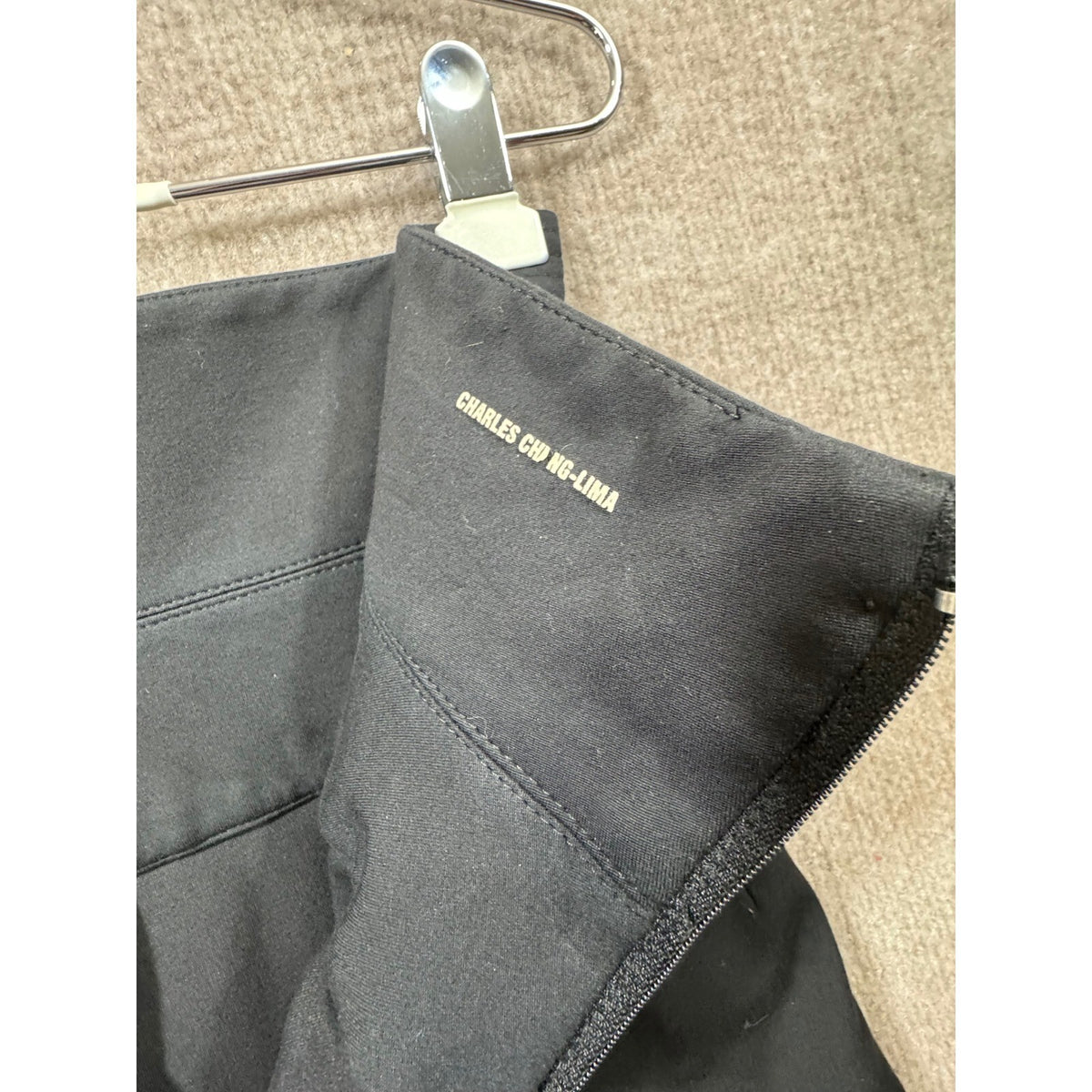 Charles Chang-Lima Sz 2 Bolero Jacket Wide Leg Pants Architectural Designer Set