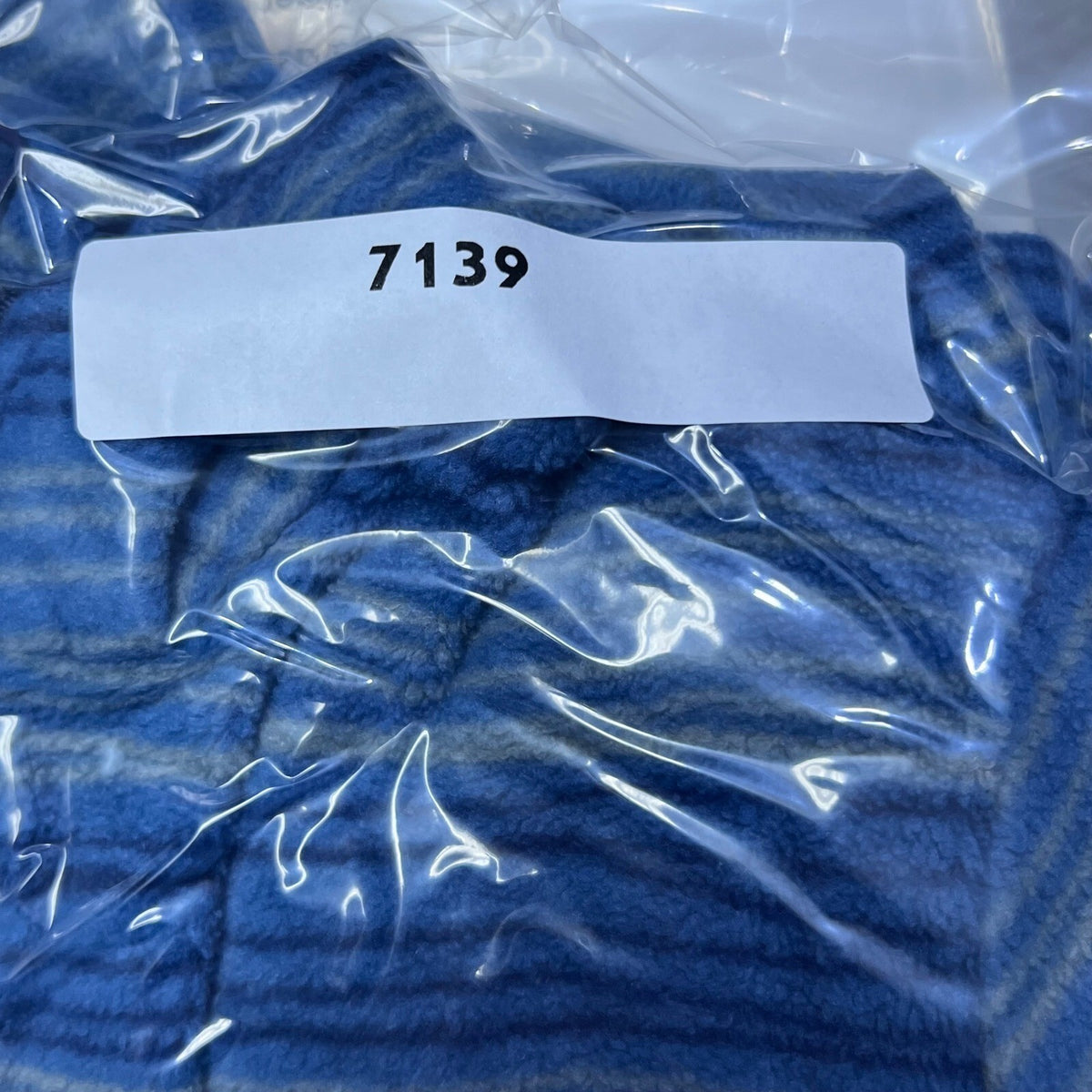 Eddie Bauer Kids Fleece Jacket Full Zip Blue Striped XS (5/6) Outdoor