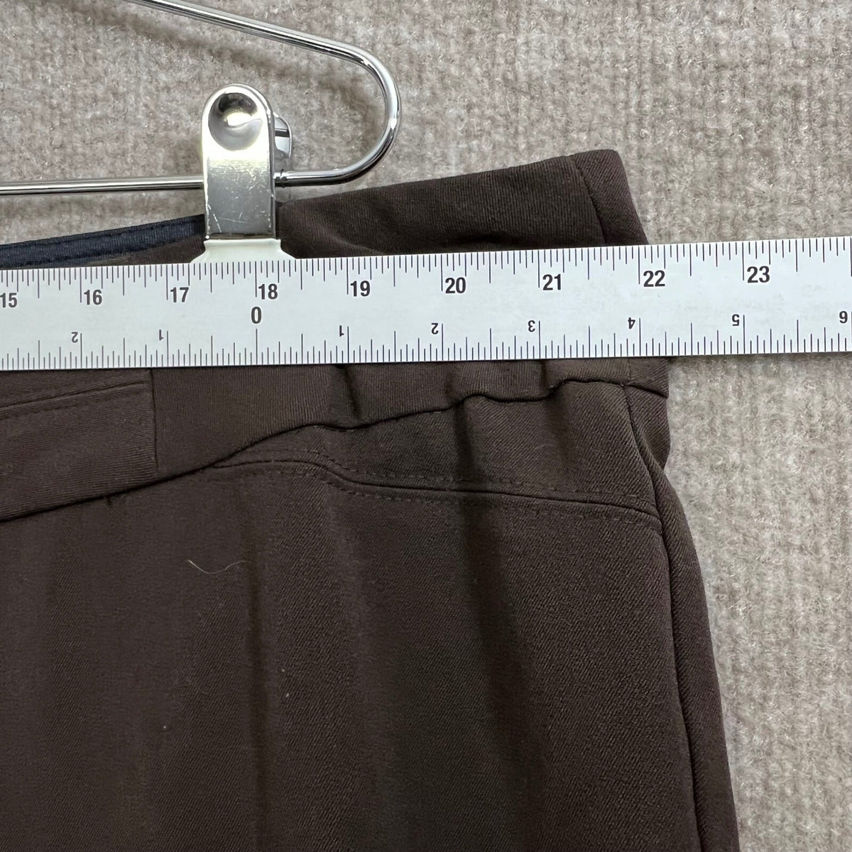 Investments Women's Brown Dress Pants, Size 22W S, Career, Office, Work