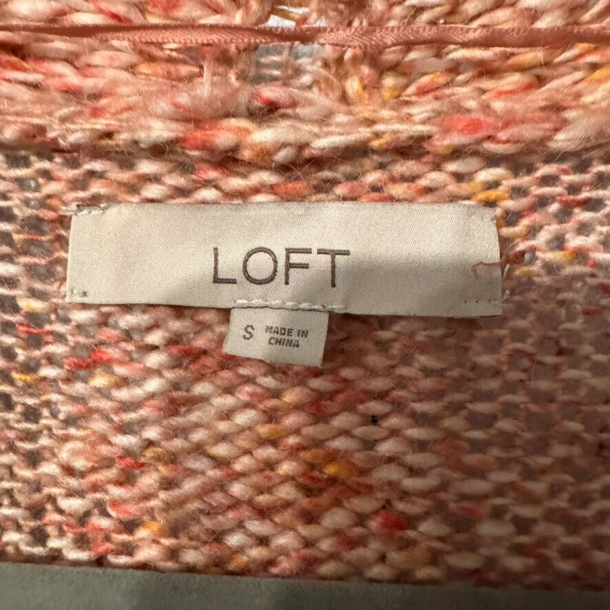 Ann Taylor Loft Sz Sm Coccoon Cardigan Acrylic/Wool/Alpaca Cozy Soft Sweater