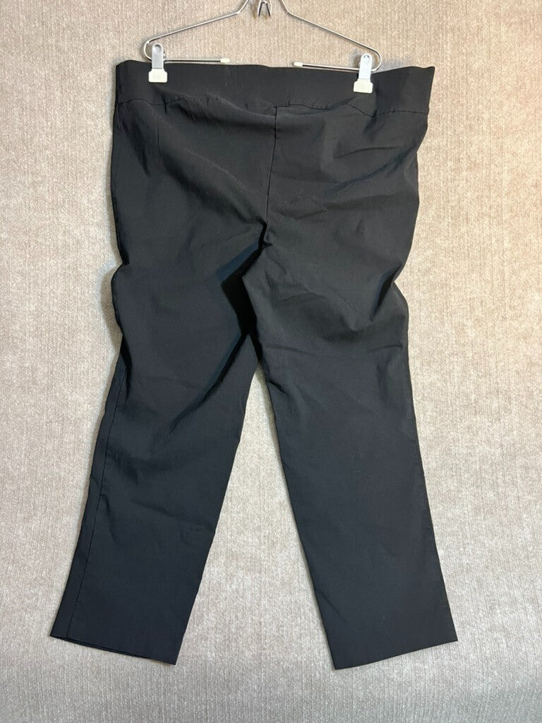 Torrid 4R Black Dress Pants Career Capsule Wardrobe Essential Basic Sleek Curvy