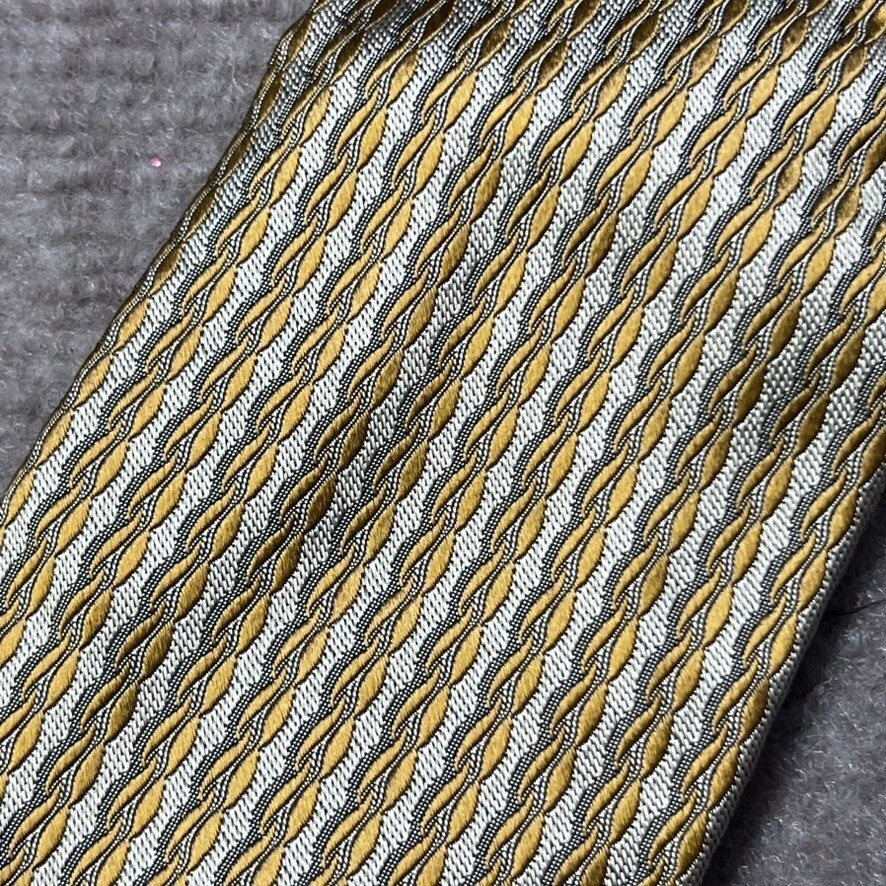 FORMAT 100% Silk Geometric Men Necktie Tie Business Formal Classic Vintage Japan
