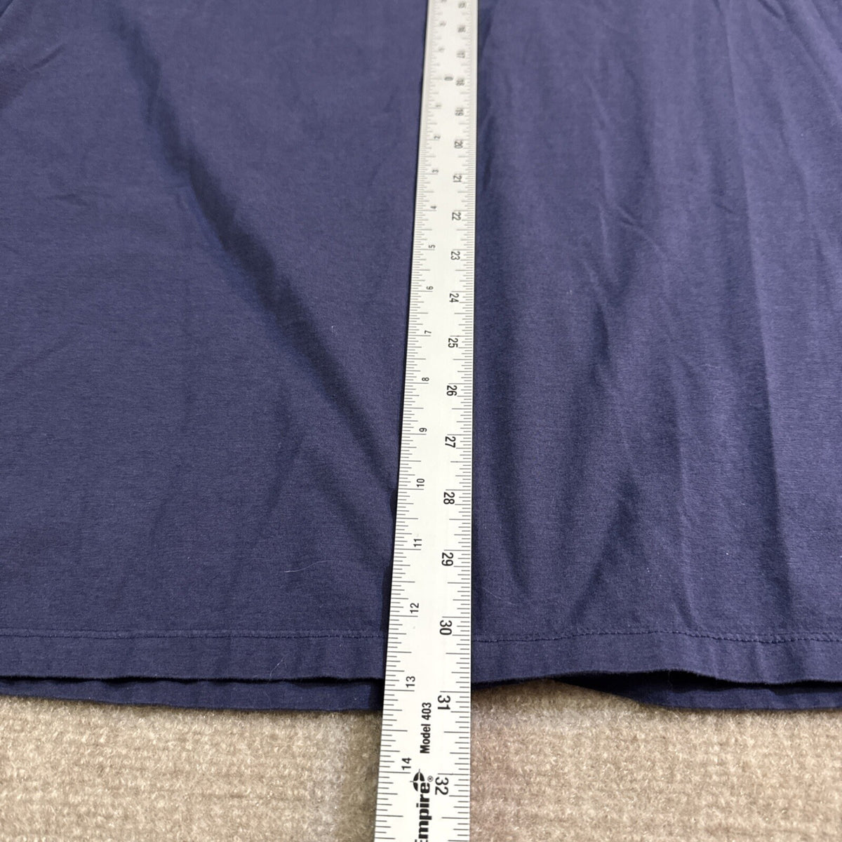 Buttercloth T-Shirt Men 2XL V Neck Cotton Blend