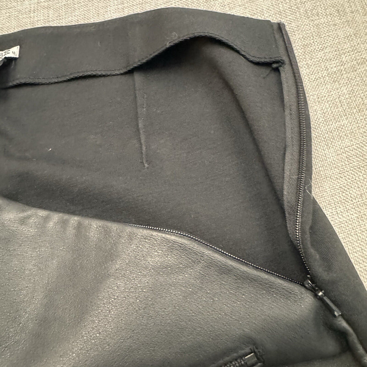 My Tribe Leather Leggings Womens M Black Moto Skinny Biker Minimalist