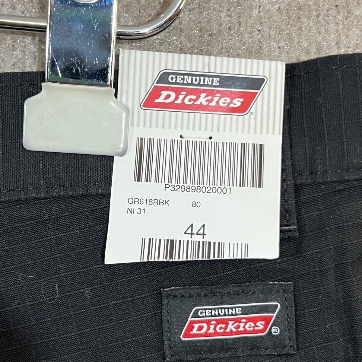 Dickies Work Short Mens 44 Black Relaxed Fit Ripstop Gorpcore Workwear