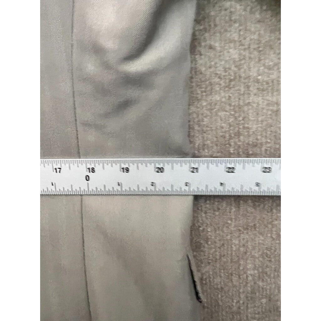 Concepts Blazer Men Size 40R Grey Herringbone Two Button Formal Business Casual