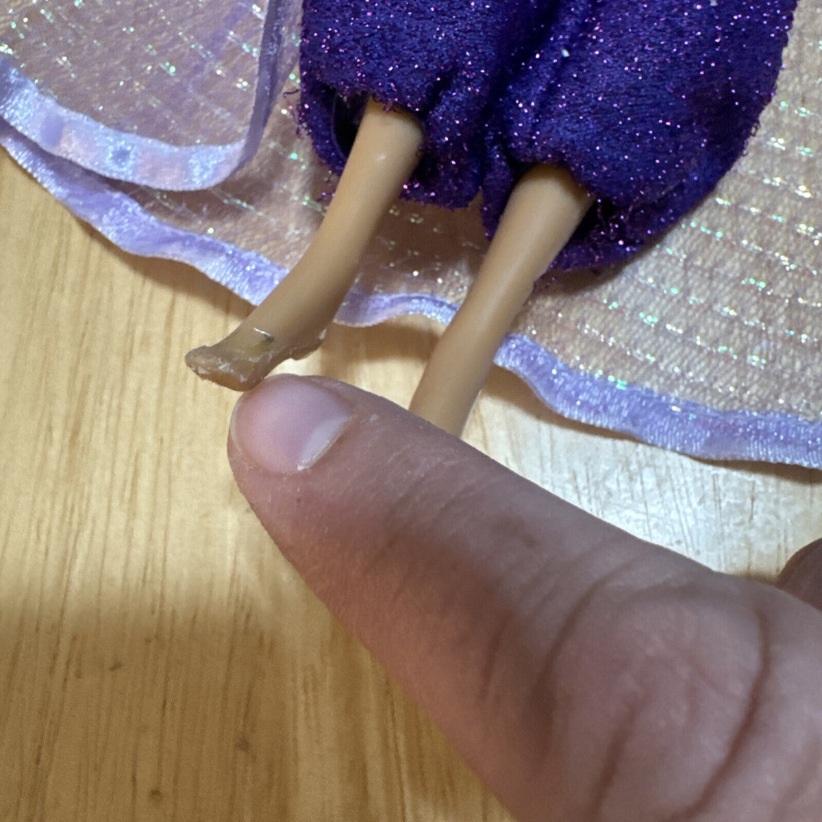Vintage 90s Disney Store Exclusive Princess Jasmine Doll Purple-see Description