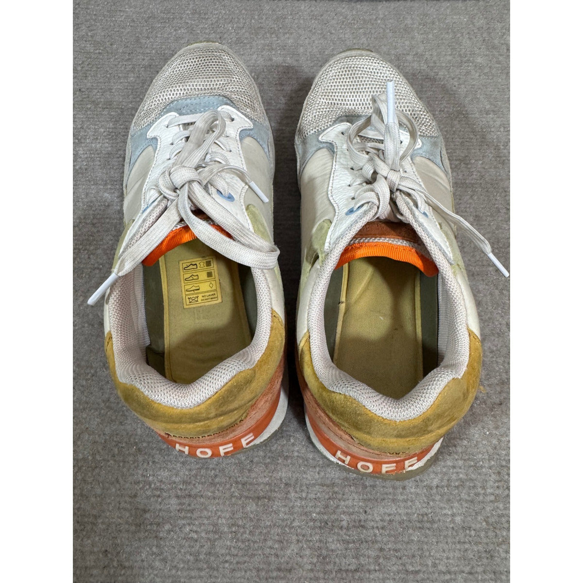 HOFF Mallorca Sneakers Womens Size 7.5 Multi Color Suede Mesh Walking Shoes