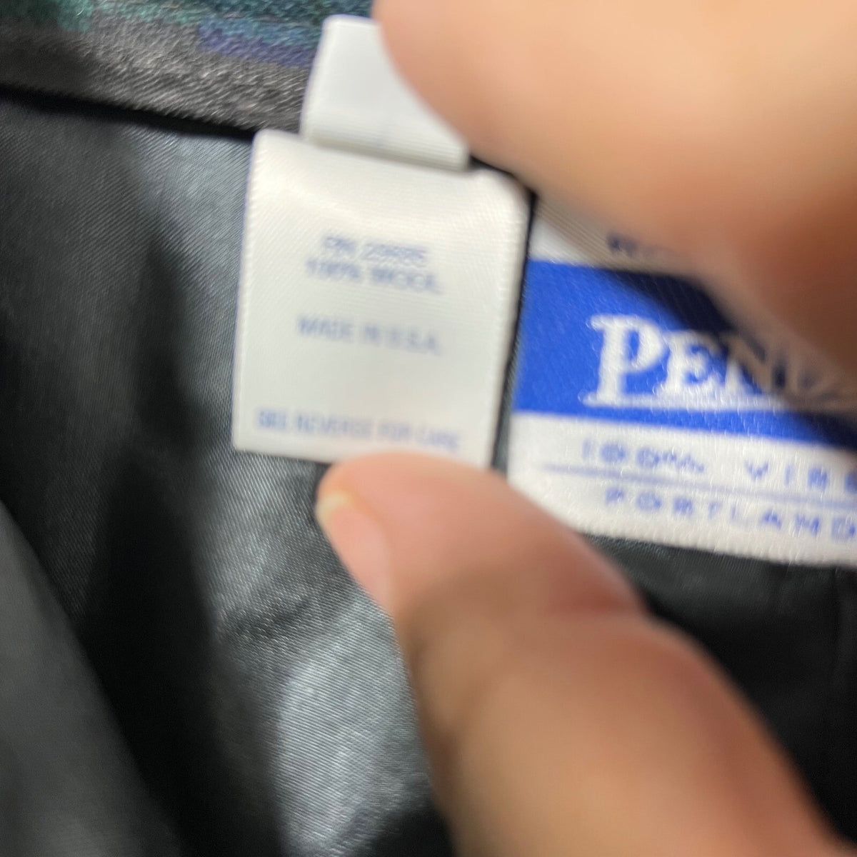 Pendleton Wool Vintage Dress Pants s12 Blackwatch Tartan Plaid NWT Deadstock USA