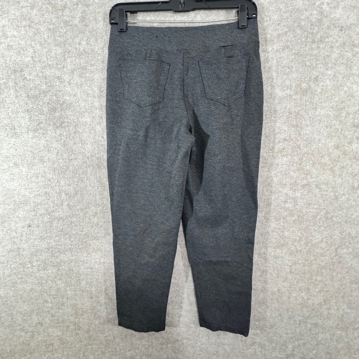 Intro Love The Fit Pants Womens PM Gray Stretch Petite Pull On Minimalist