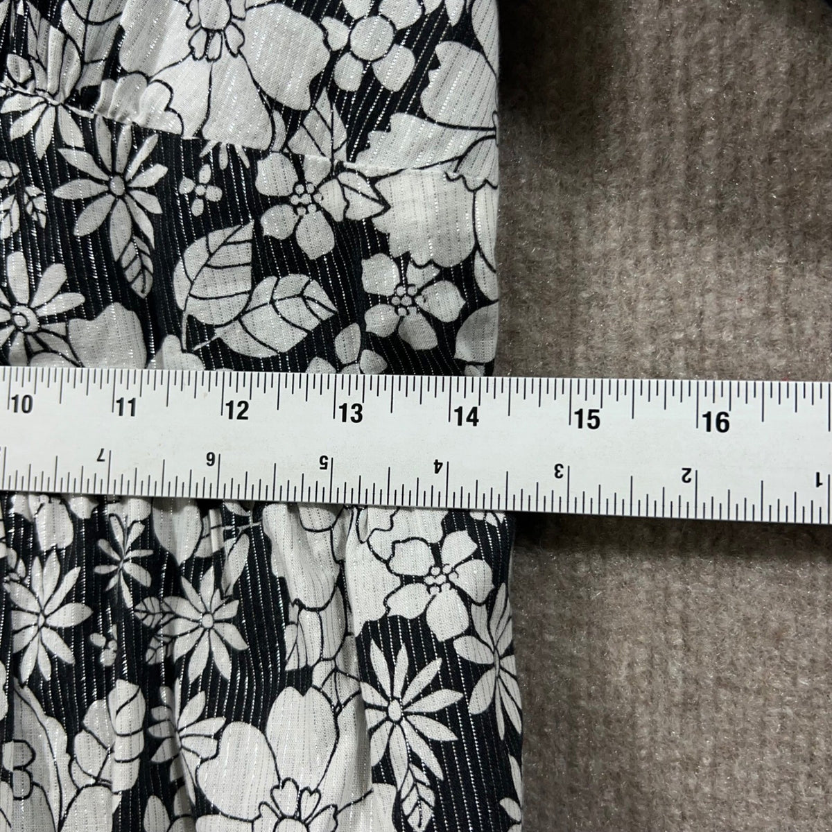 GAP Puff Sleeve V-Neck Floral Tiered Midi Dress Spring Mother's Day Capsule