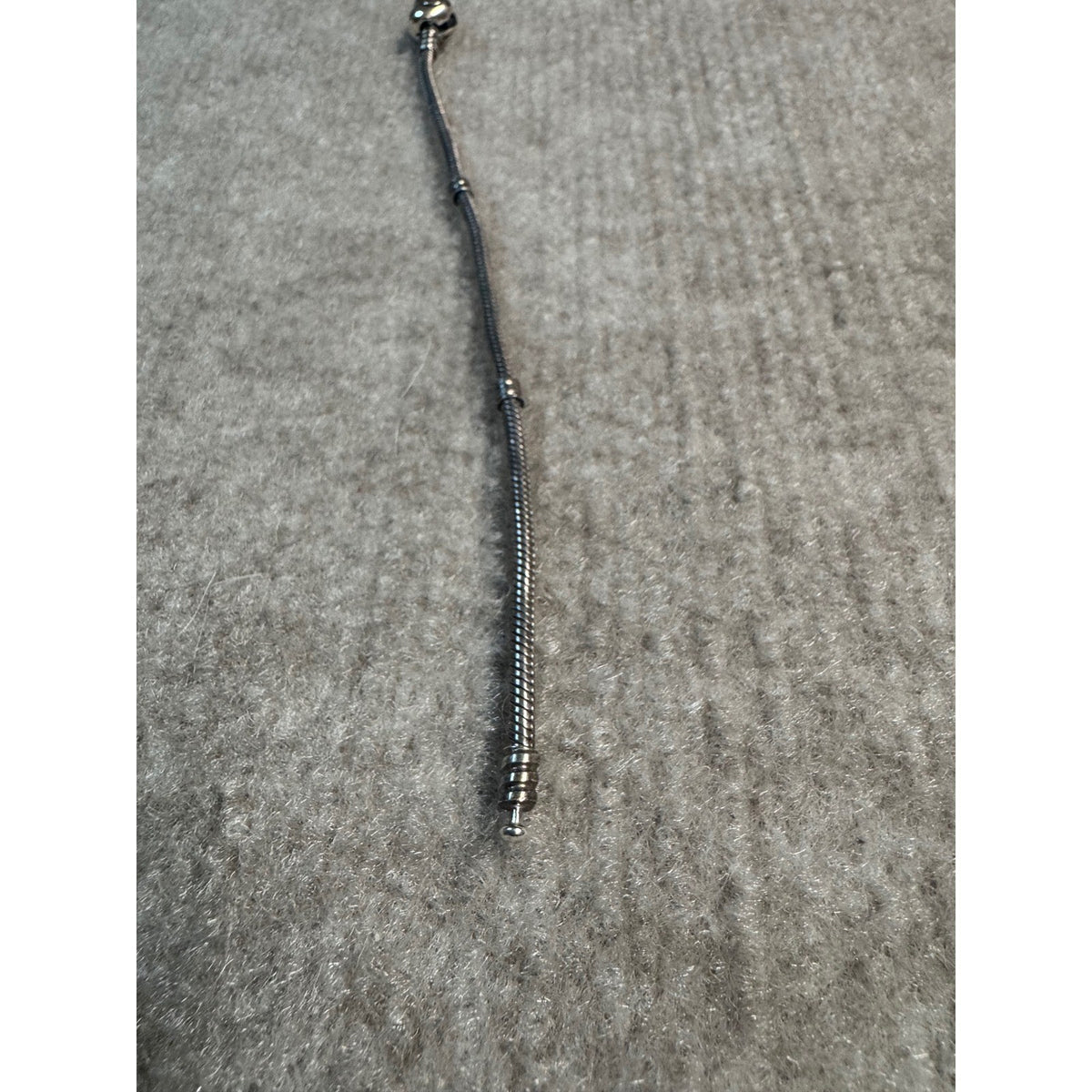 Pandora Heart Clasp Snake Chain Bracelet Women Silver S925 ALE Charm Jewelry