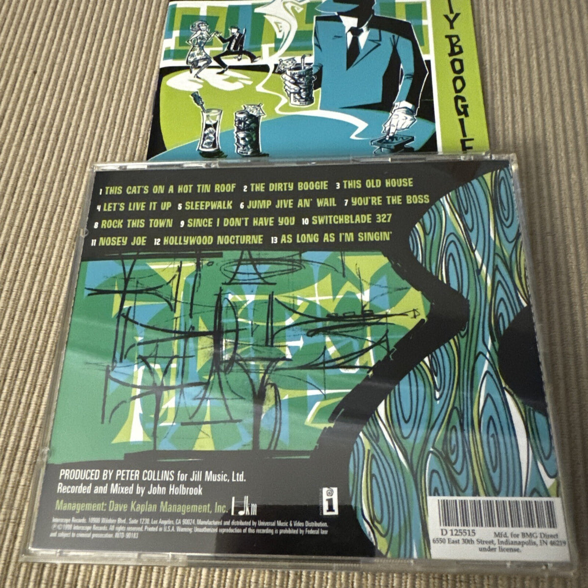 Dirty Boogie by Brian Setzer Orchestra Brian Setzer (CD, 1998)