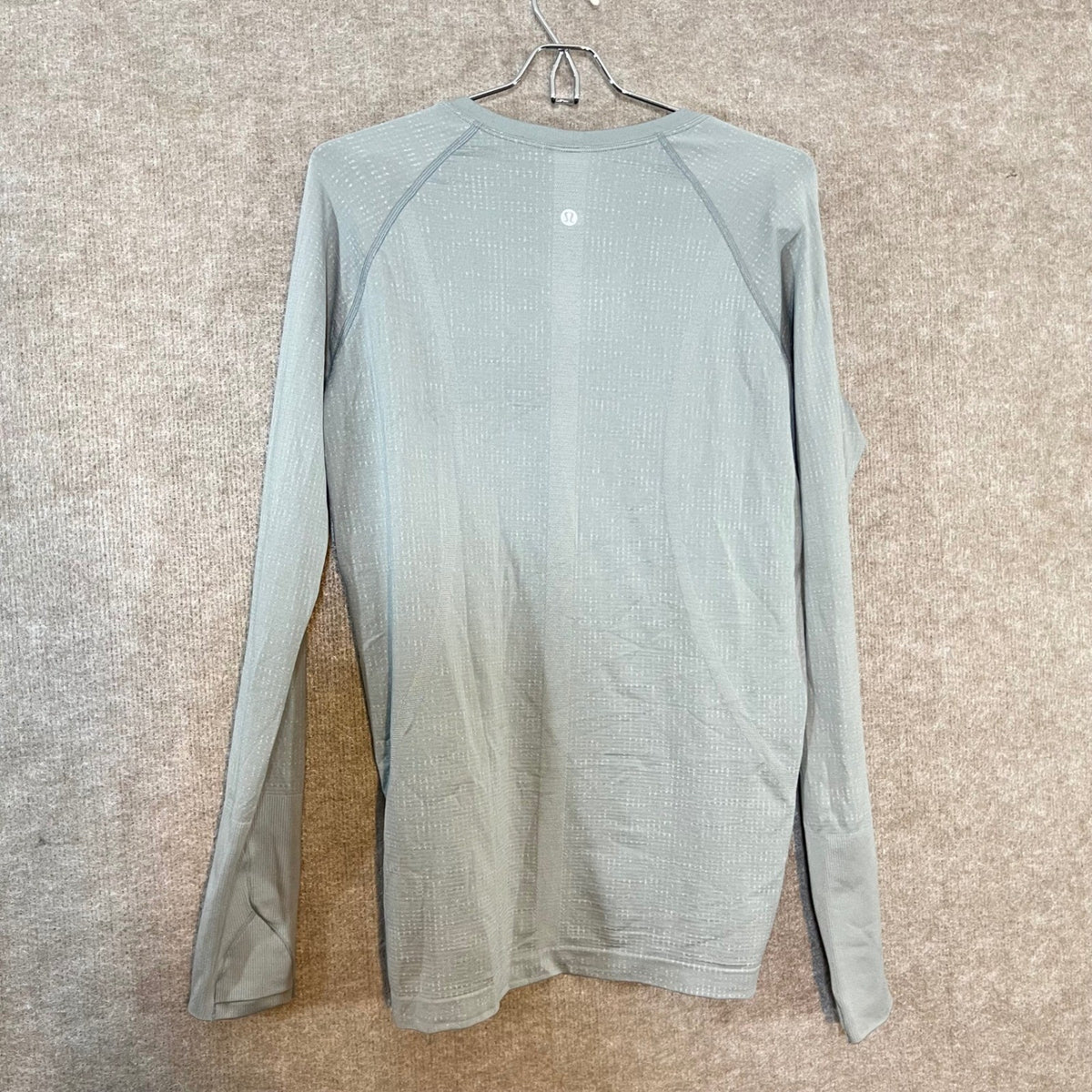 Lululemon Swiftly Tech Long Sleeve Shirt Women 12 Gray Running Athletic Gorpcore