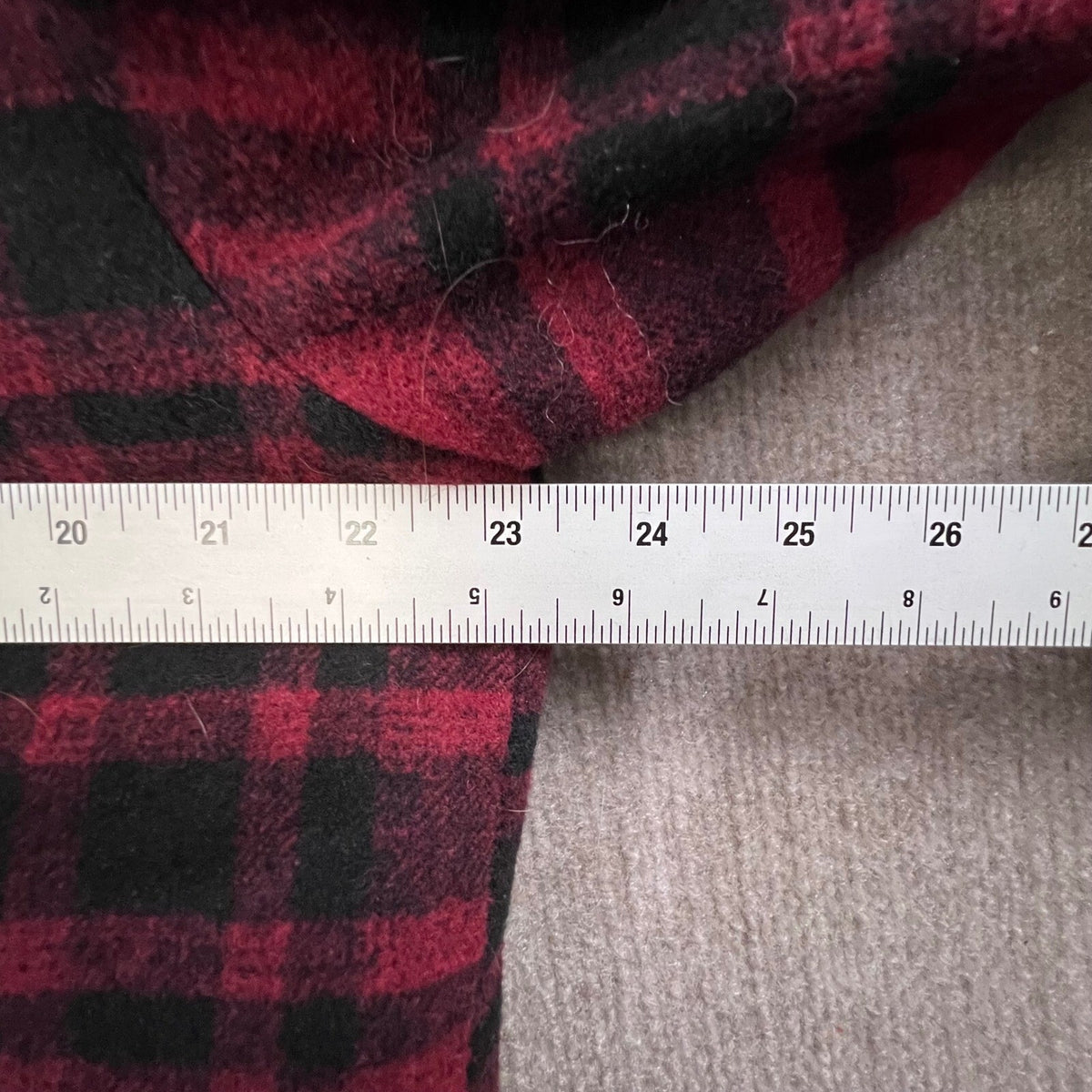 Route 66 Mens Buffalo Plaid Wool Full Zip Shacket Coat Size Medium Lined Warm