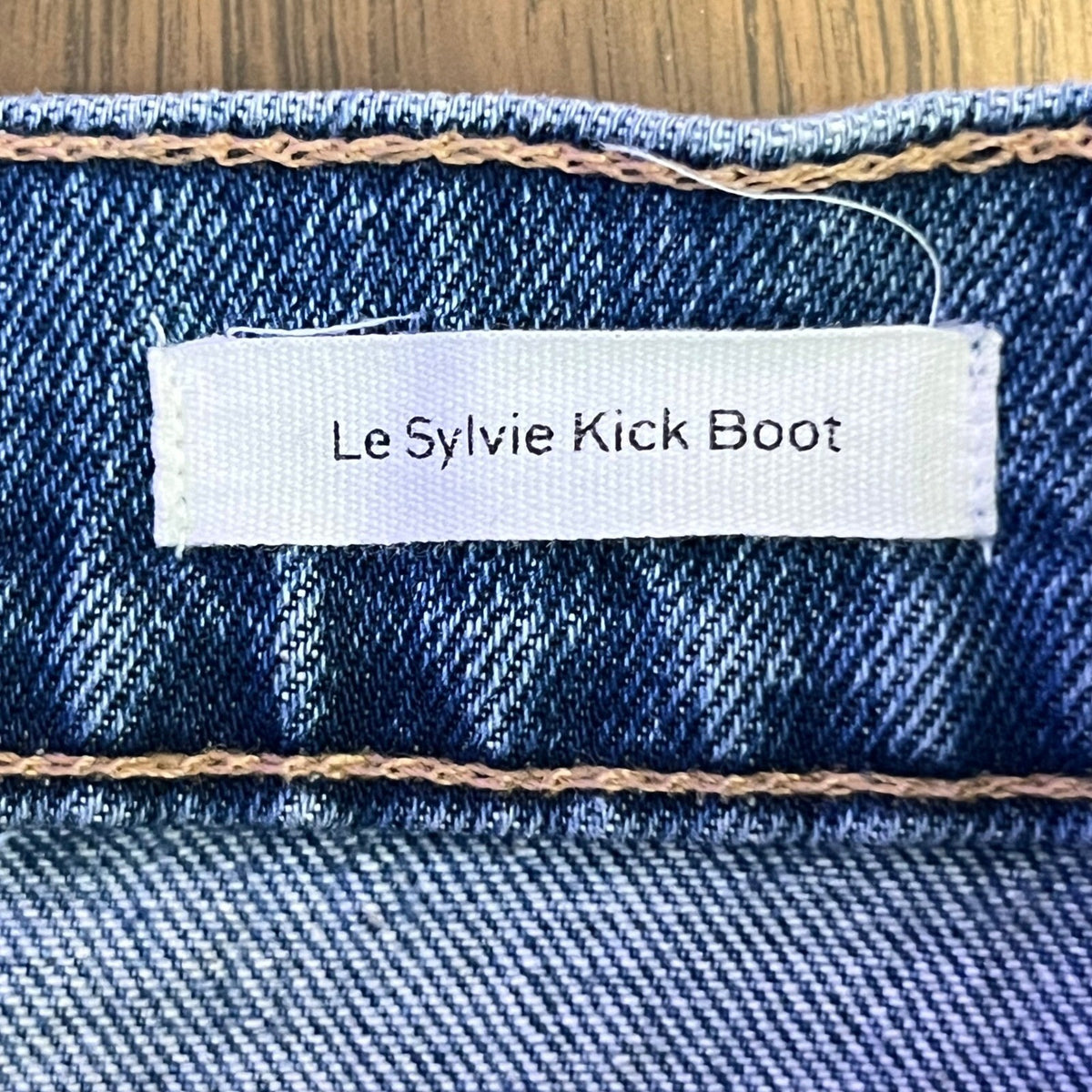 FRAME Le Sylvie Kick Boot Women 25 Paint Splatter Distressed Imlay High Rise