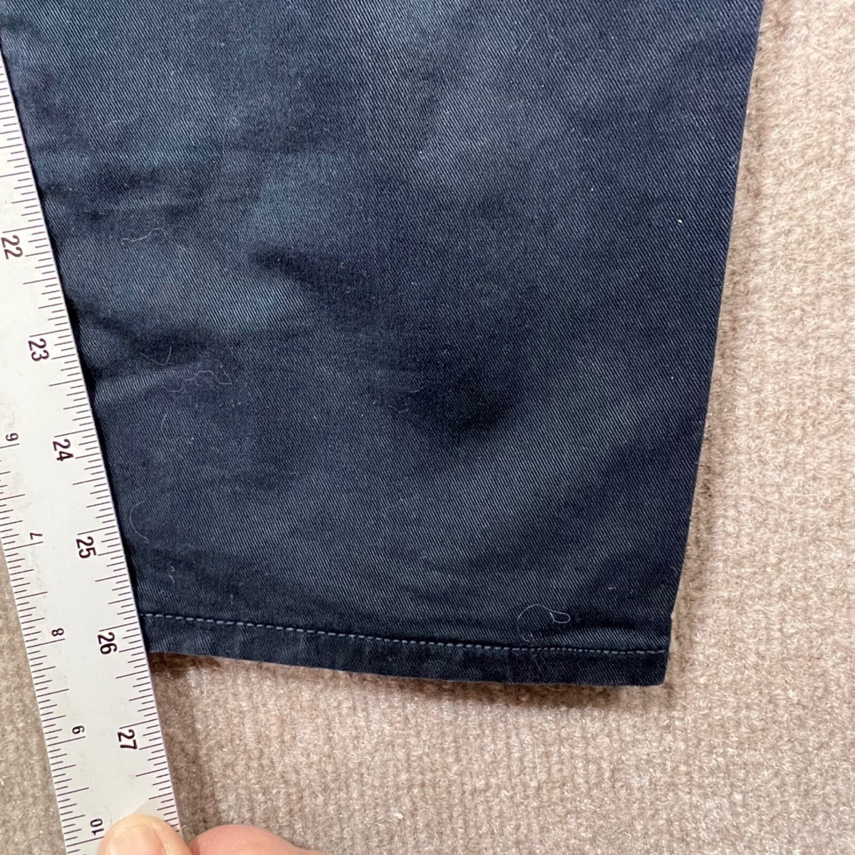 Veronica Beard Jeans Ayla High Rise Chinos Sz 28 x 26 Blue High Rise Minimalist