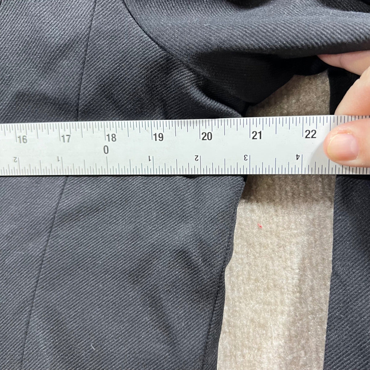 Mary Crafts Single Button Blazer Jacket Women Size 16 Career Workwear Interview