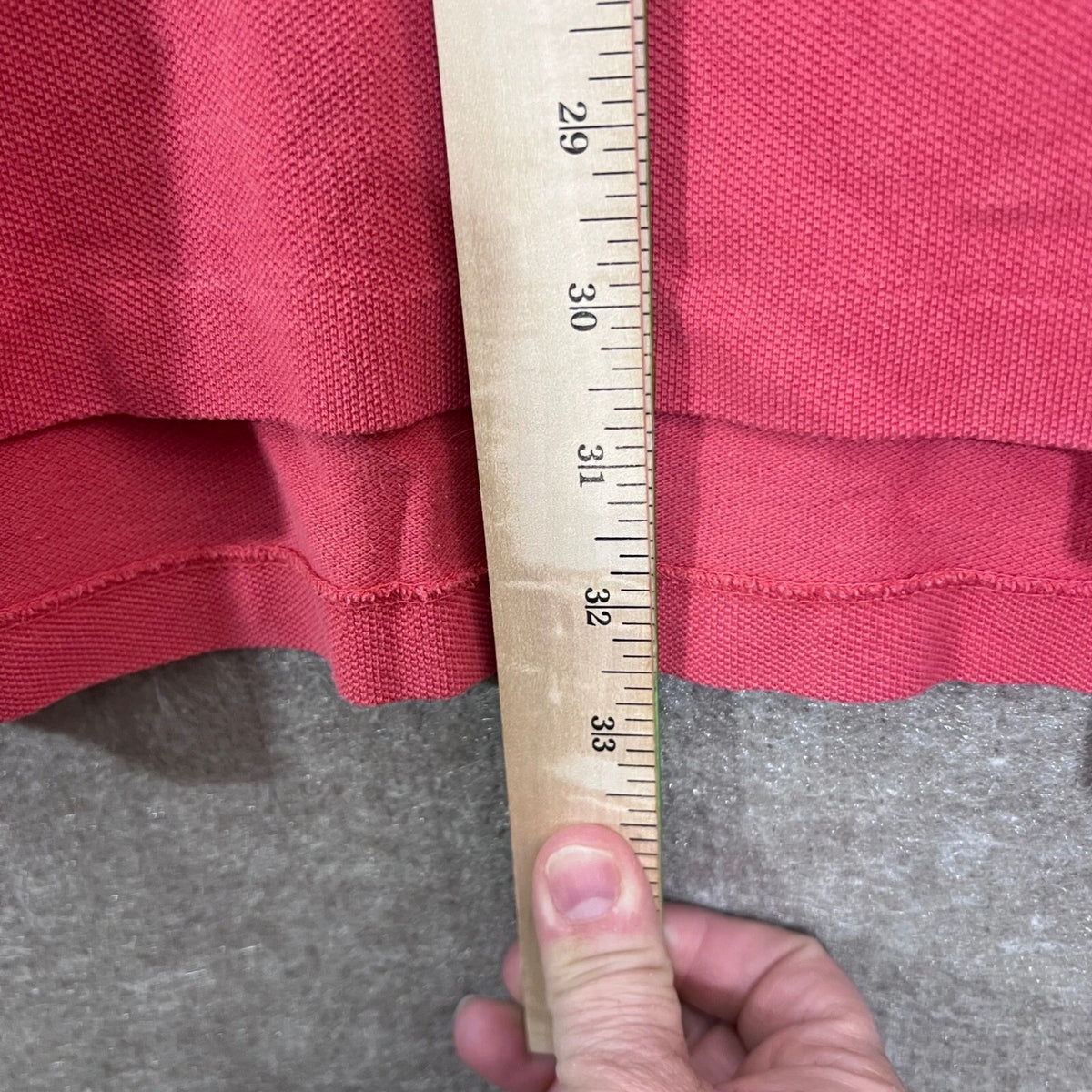 Polo Ralph Lauren Polo Shirt Mens XL Pink Short Sleeve Pique Classic Preppy
