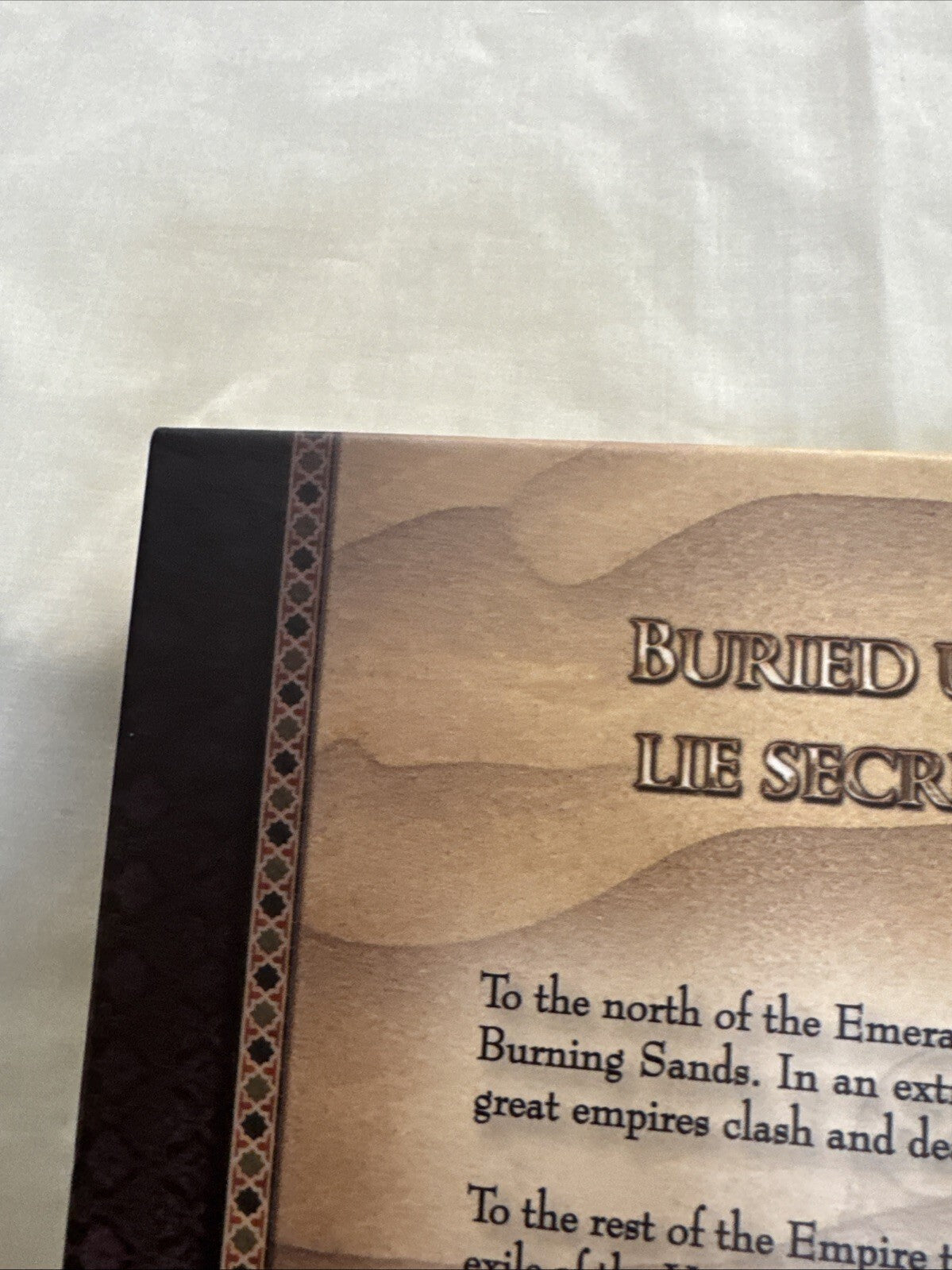 Legend of the Burning Sands: Core Rulebook (Hardcover RPG Book, 2008) AEG L5R 3E