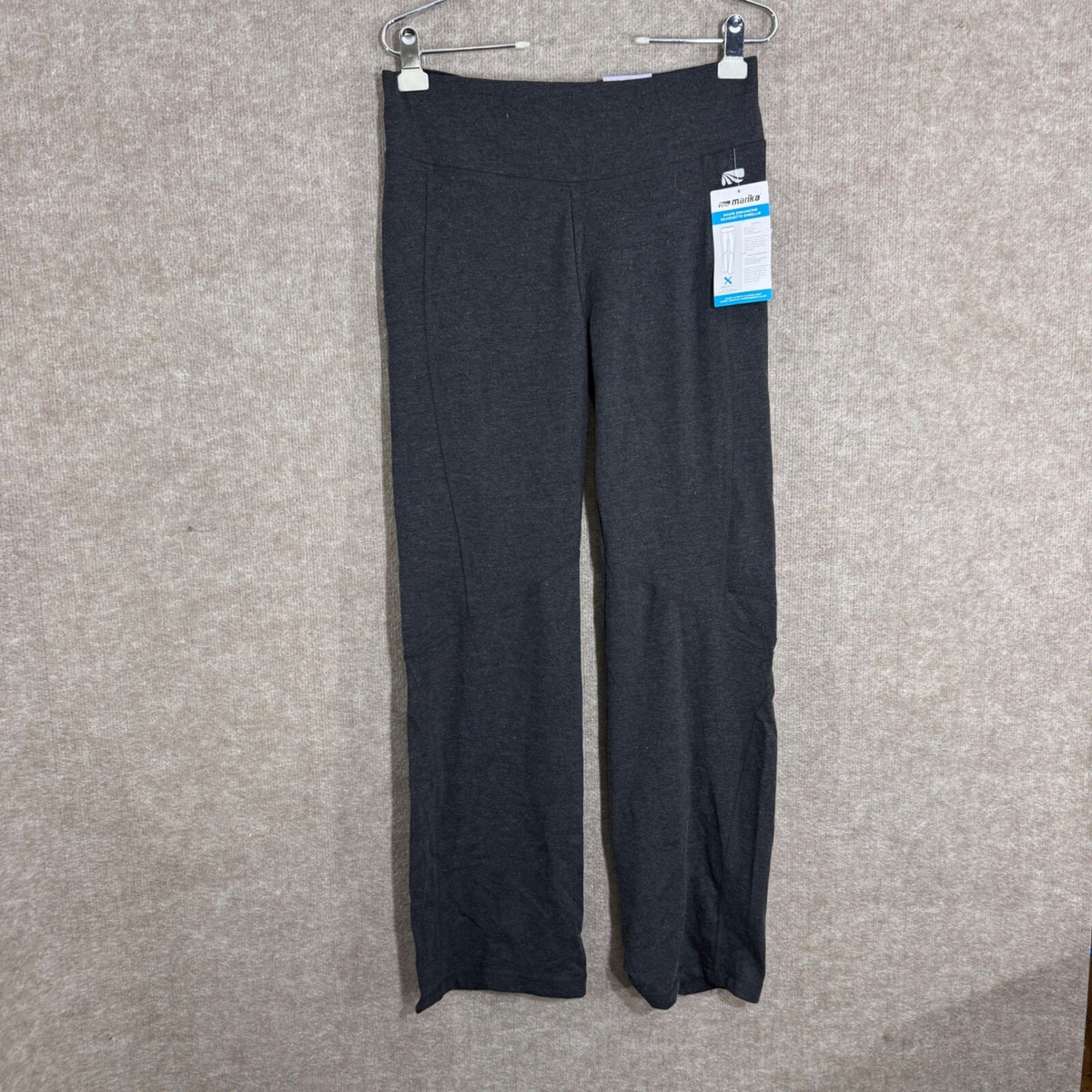 Marika Audrey Ultimate Slimming Pants Womens XL Heather Charcoal Yoga NWT