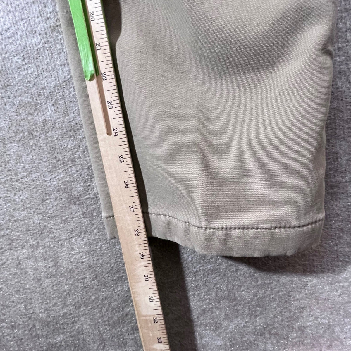 Coleman Fleece Lined Canvas Utility Pants Mens 36x30 Tan Workwear Gorpcore