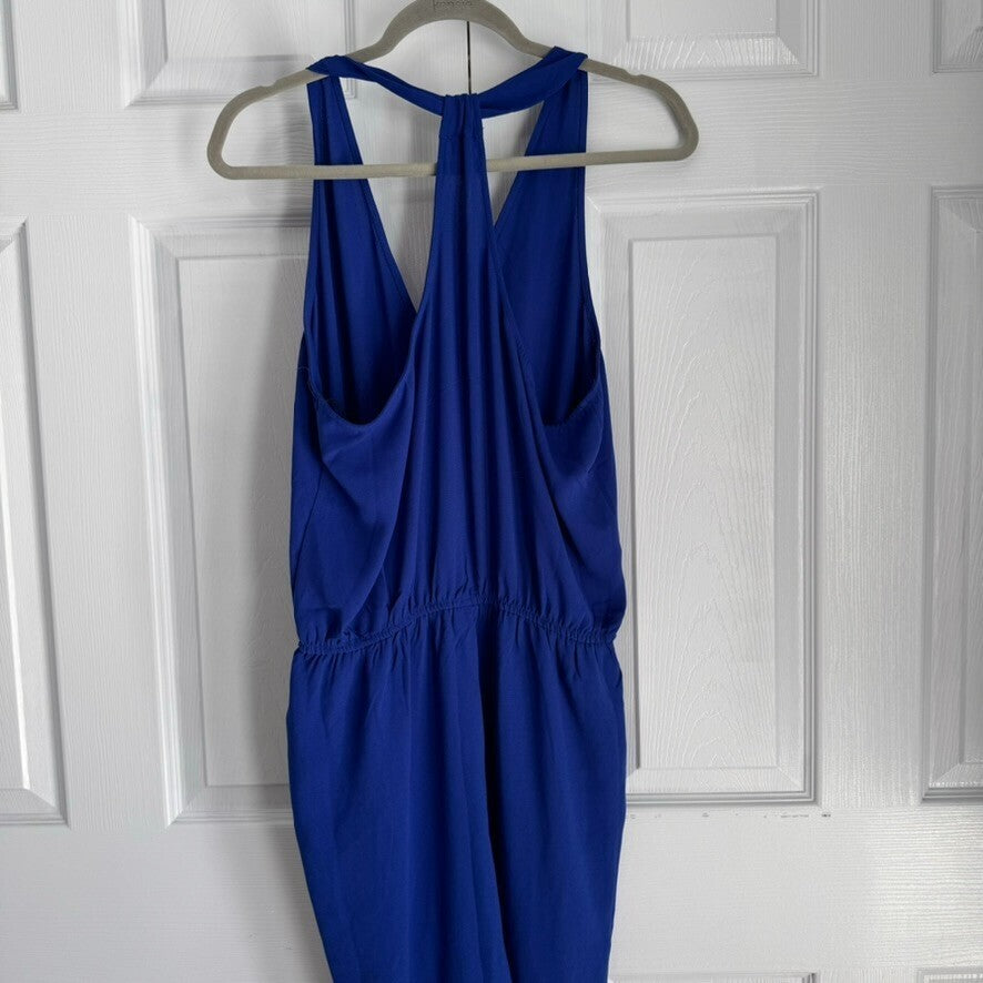 Forever 21 Large Women's Sleeveless Jumpsuit Romper Racer Back Pockets
