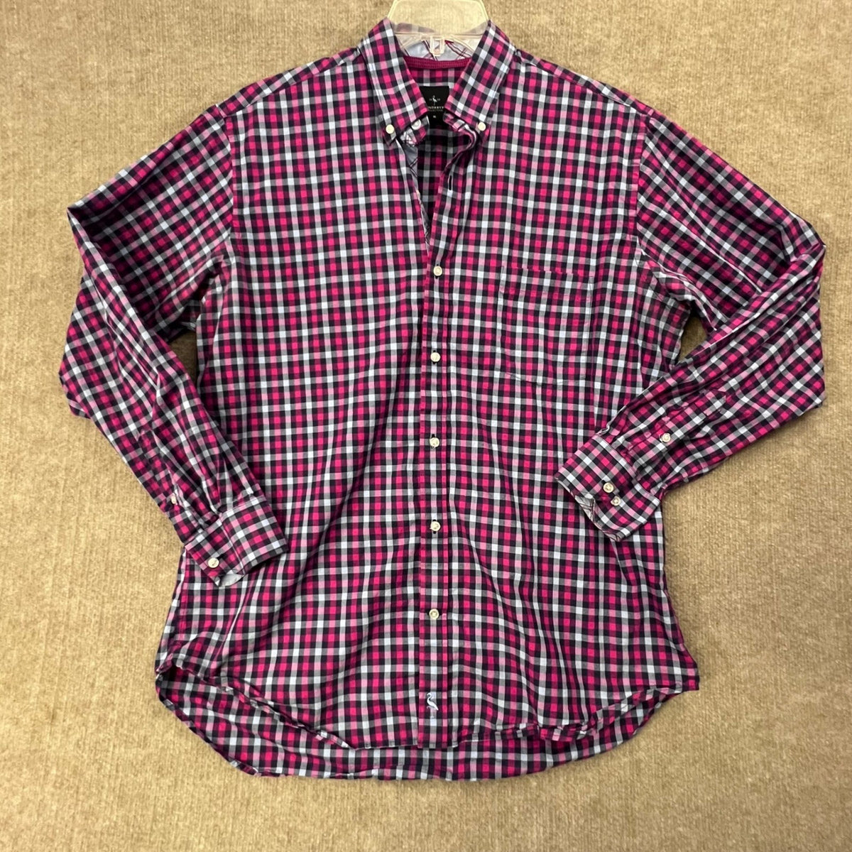 Tailorbyrd Collection XL Mens Plaid Button Down Long Sleeve Shirt