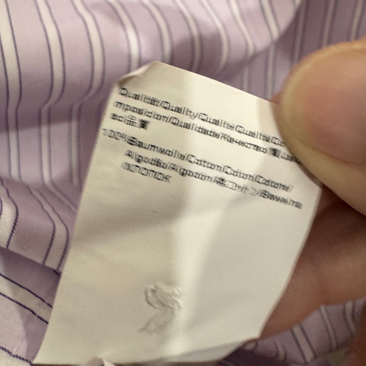 Hugo Boss Button Up Shirt Mens 17 32/33 Purple Striped Long Sleeve Minimalist