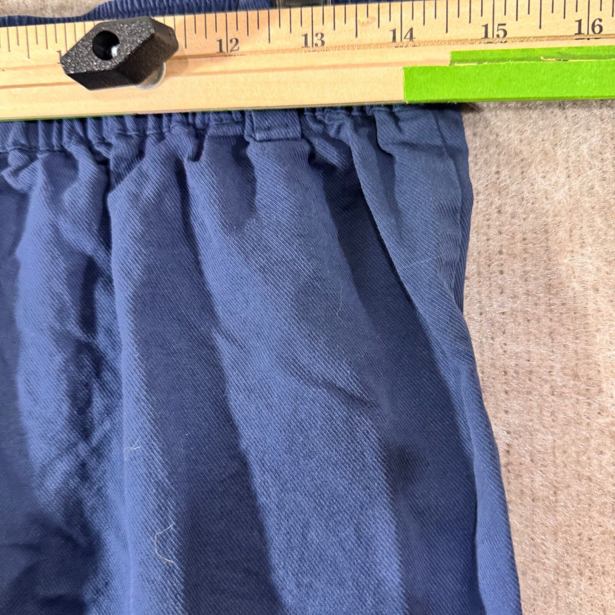 Halara Jogger Pants Womens Medium Blue Cotton Elastic Waist Boho Minimalist