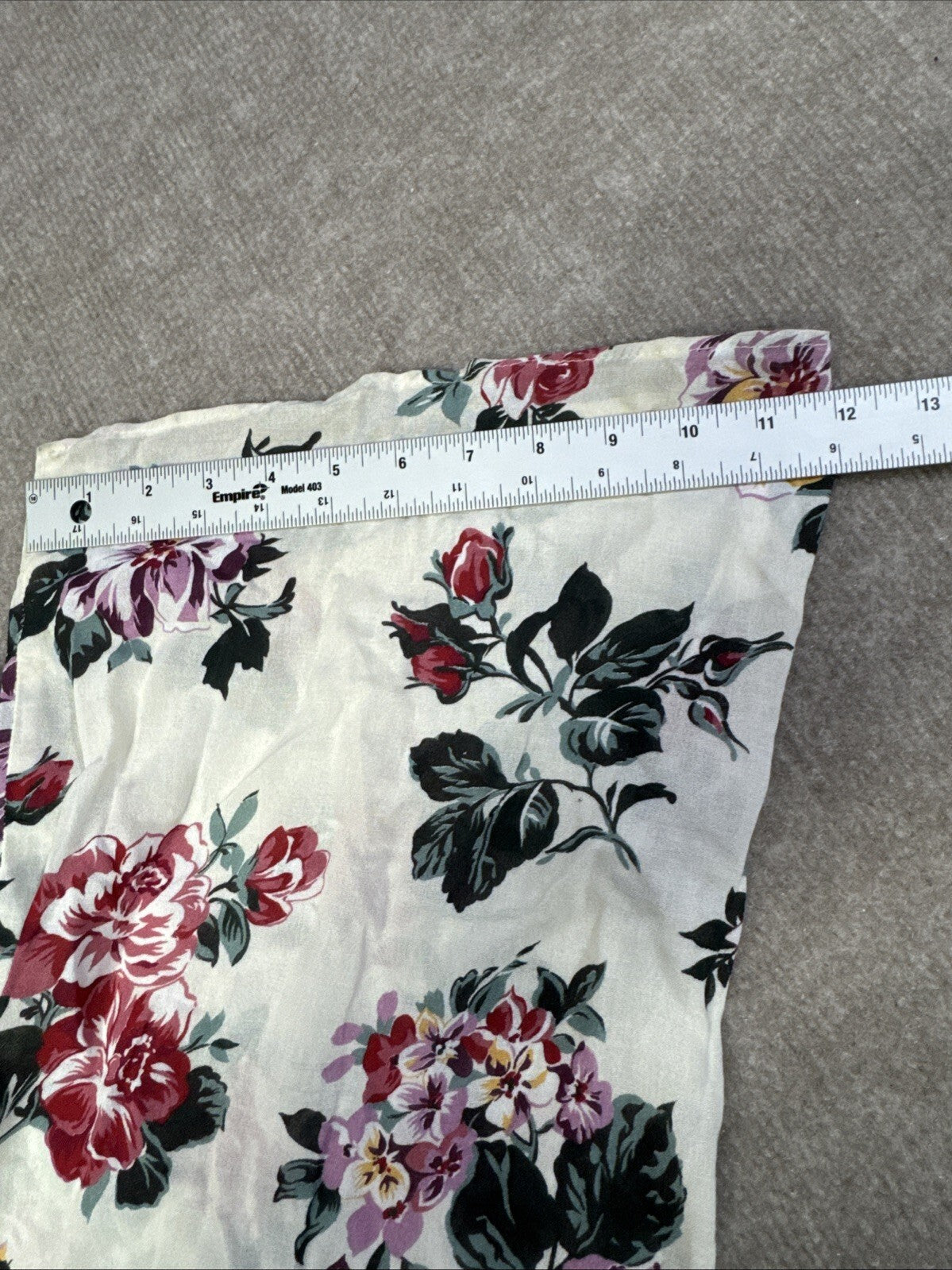 Roe & May NWT Bright Floral Open Tie Back Wide Leg Jumpsuit Garden Party