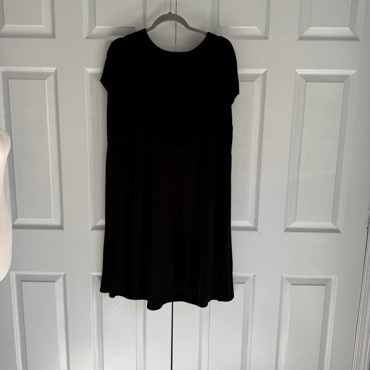 Lane Bryant 18/20 Sleeveless Ruched V-Neck Sparkle Embellished Midi Dress Witchy