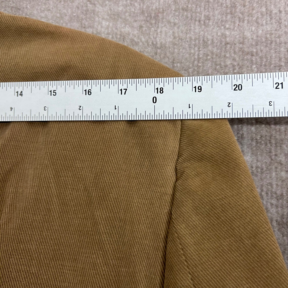 LEBOLE Mens 2 Button 42R Blazer Brown Casual Suit Jacket Classic