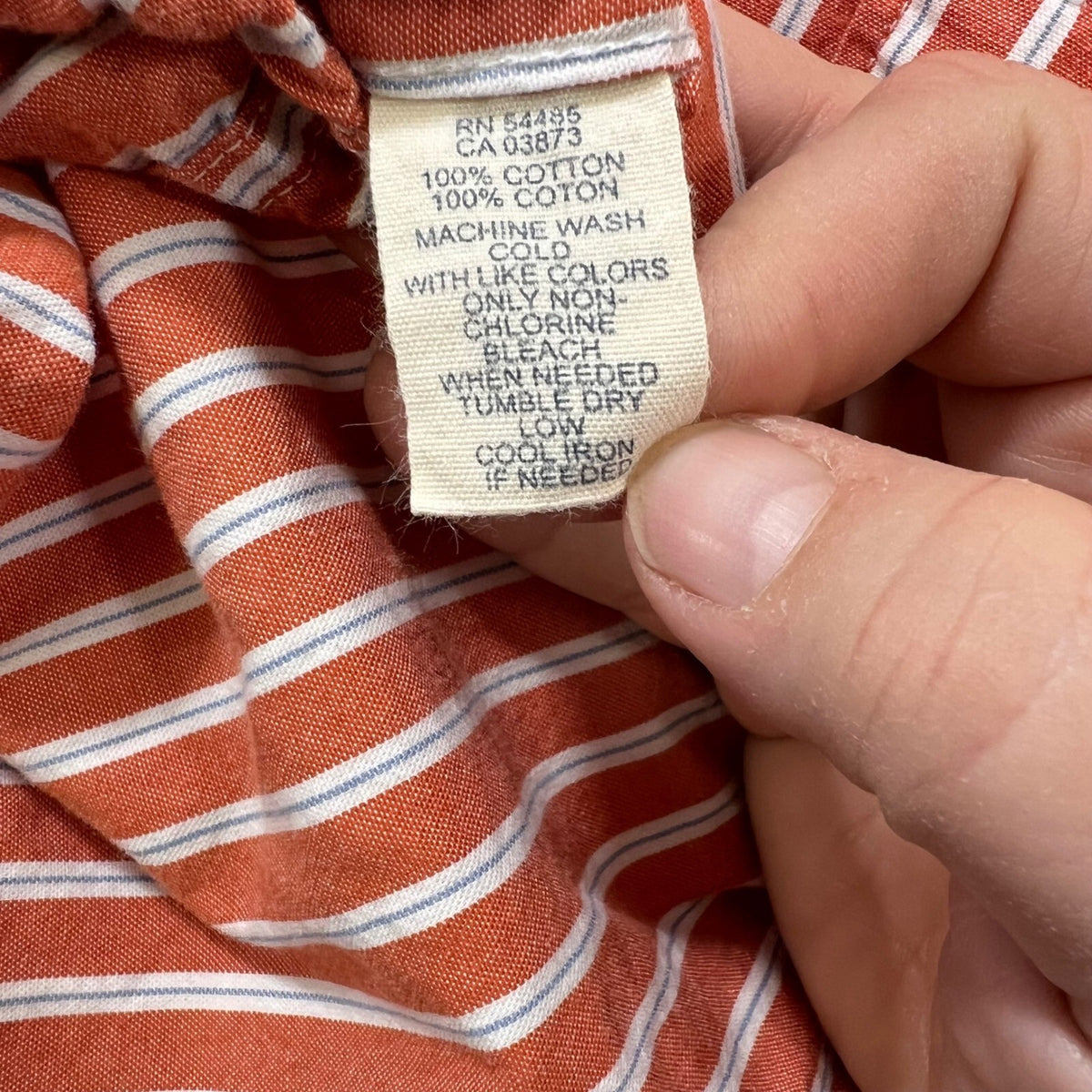 American Eagle Outfitters Striped Button Down Shirt Mens L Cotton