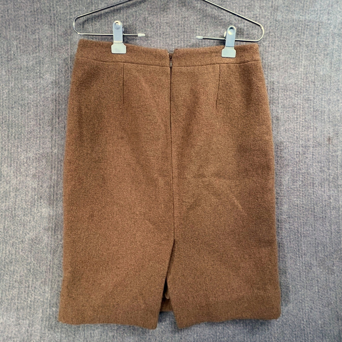 J. Crew Womens Skirt Size 4 Brown Pencil Knee Length Career Work Office