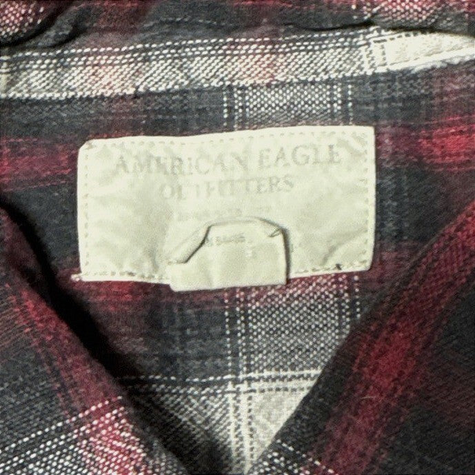 American Eagle Outfitters Plaid Flannel Shirt XL Long Sleeve Button Up