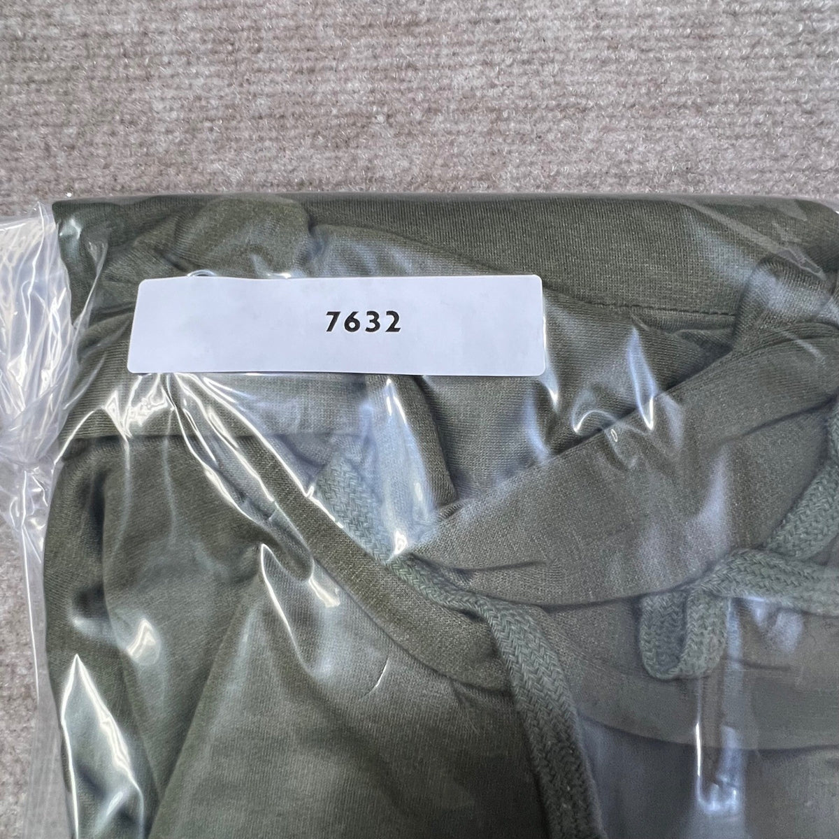 Buddha Trends Olive Green Cowl Neck High Low Tunic Top Hooded Size TX